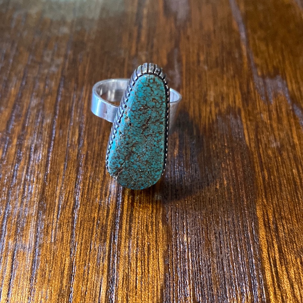 Turquoise Ring *Signed J.Linkin 925
